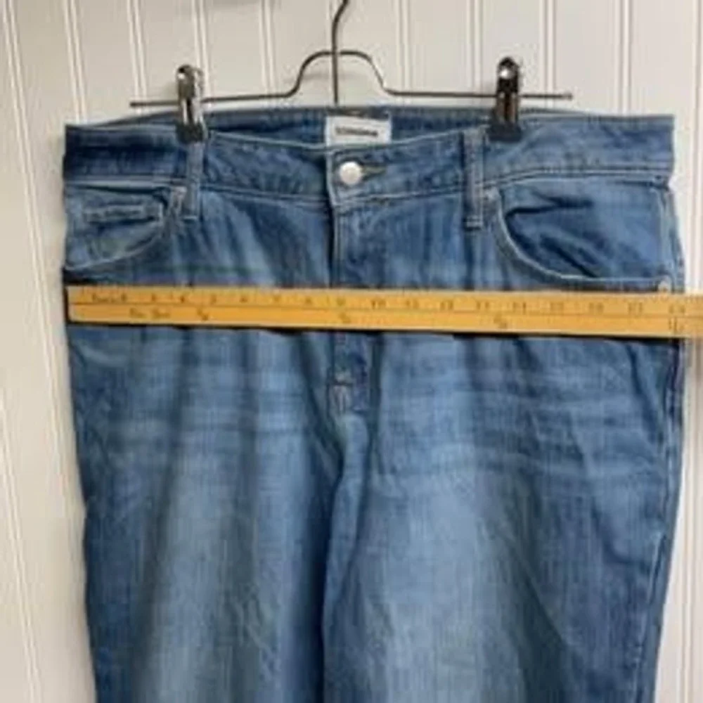 Sonoma Goods For Life Women Medium Wash Straight Leg Stretch Jeans Size 14